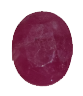 Batu Permata Natural Ruby Corundum